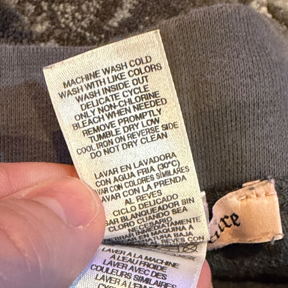 Juicy Couture Gray Velour Lounge Pants with JC Logo - Picture 5 of 7
